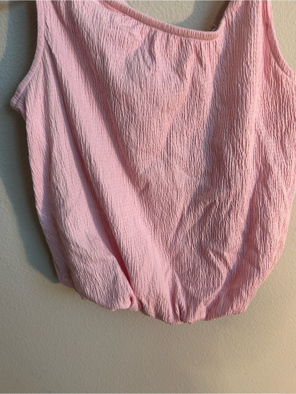 Cat & Jack Pink Knot-Shoulder Bandeau Tank - Picture 4 of 8